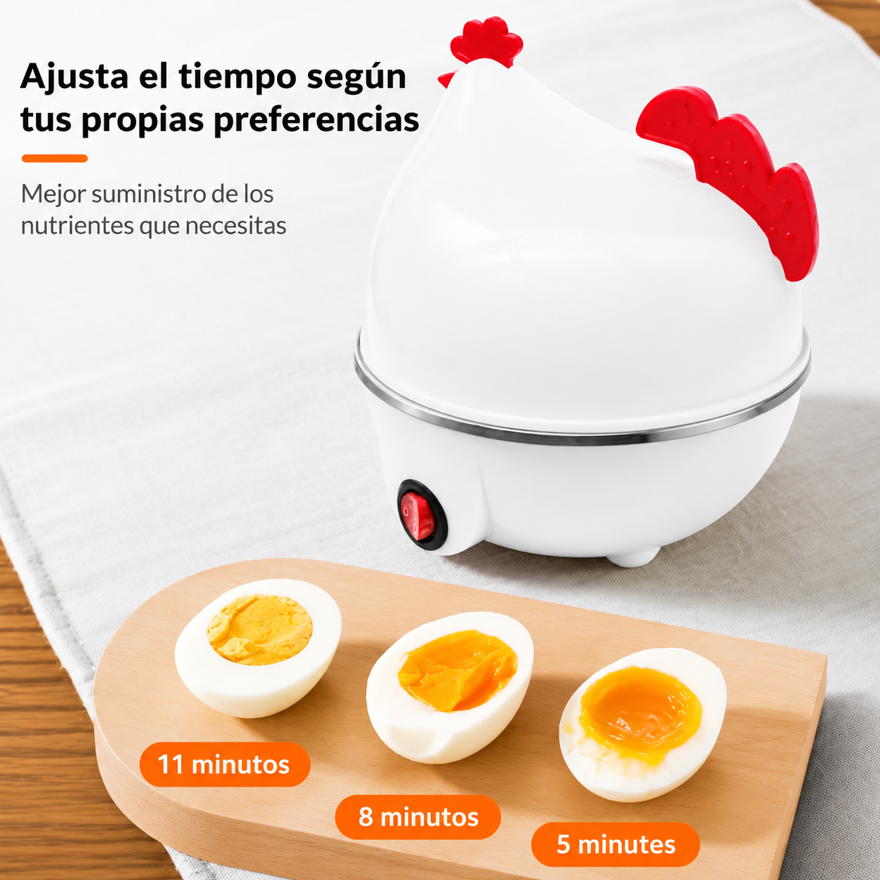 Gallina Hervidora de Huevos Electrica