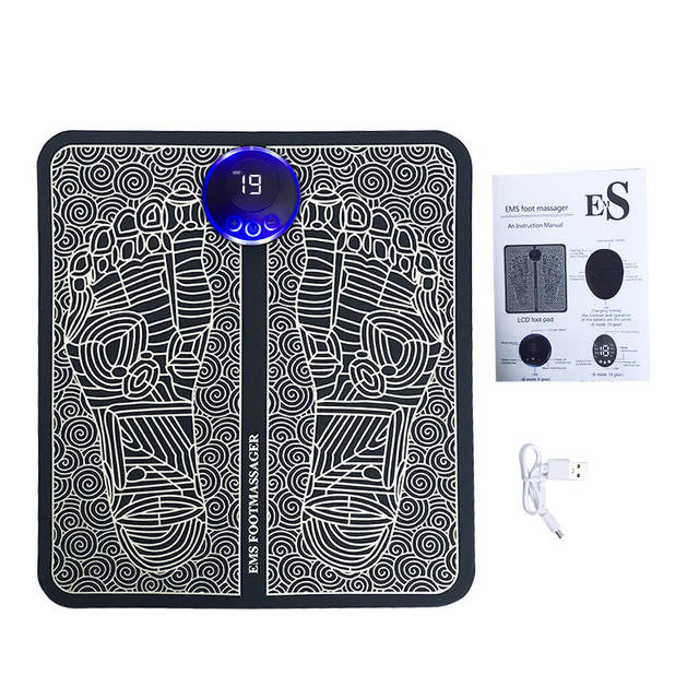 👣 Tapete Masajeador EMS para Pies y Circulación ⚡