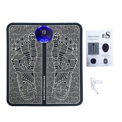 👣 Tapete Masajeador EMS para Pies y Circulación ⚡
