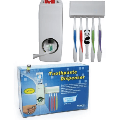 🪥 Dispensador de Crema Dental con Soporte