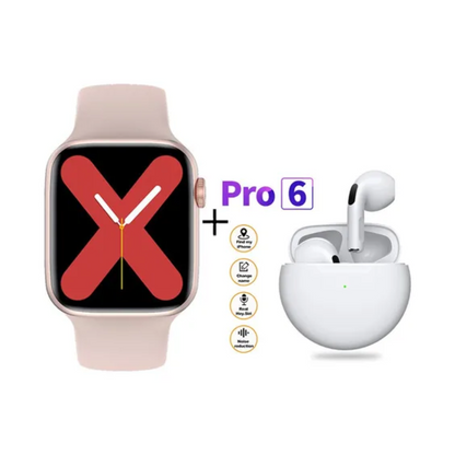 Reloj Inteligente W26 + Audifonos