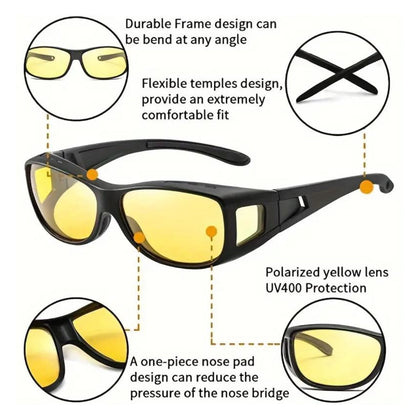 🚗 Gafas HD Vision Polarizadas – Pack 2x1 😎