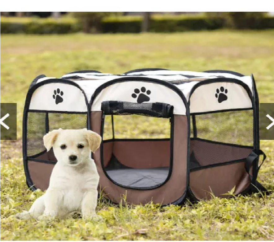 Casa de Juegos Portátil y Plegable para Mascotas