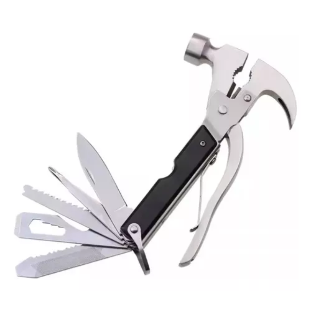 🔧🛠 Martillo Multiusos 12 en 1 – Herramienta Todo en Uno