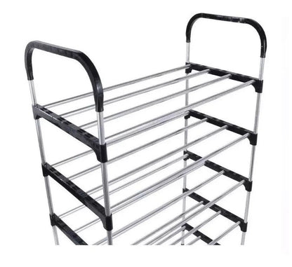 Combo Armario 3 Puestos + Zapatero Metálico 6 Niveles – Organización Total para tu Hogar