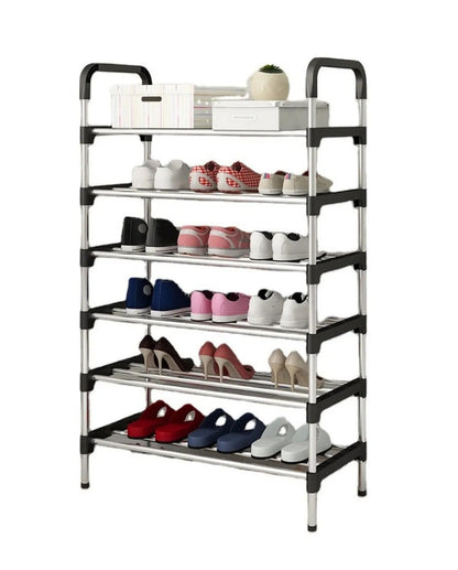 Combo Armario 3 Puestos + Zapatero Metálico 6 Niveles – Organización Total para tu Hogar