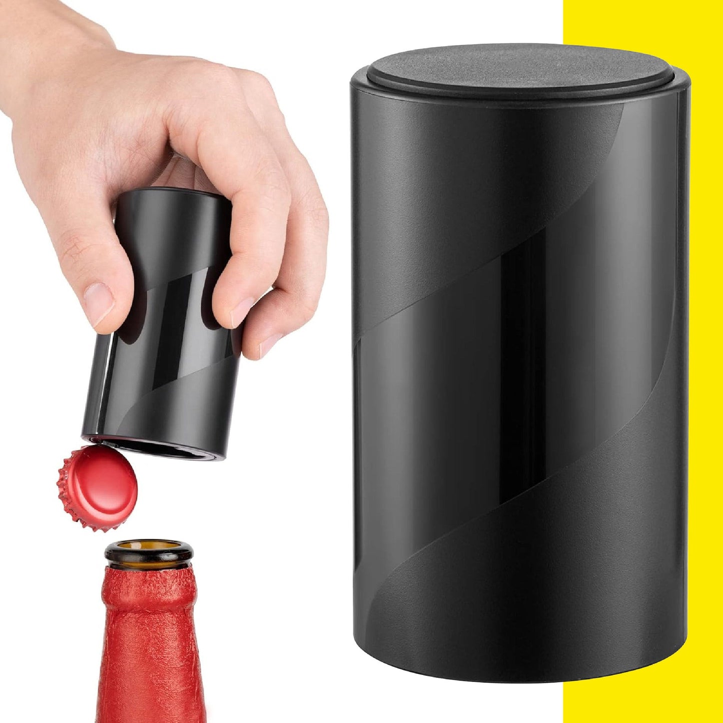 🍻 Destapador Magnético Automático de Lujo 🔥  ✨ La forma más rápida, divertida y elegante de abrir tus cervezas.