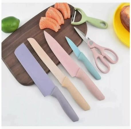 Juego Set Cuchillos 6pc