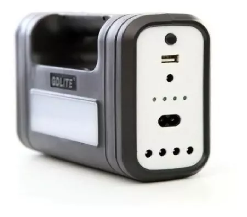 Kit Panel Solar Lámpara LED Portátil Recargable