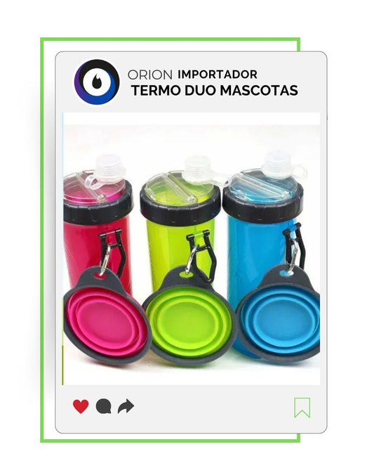 TERMO PARA MASCOTAS 2 EN 1