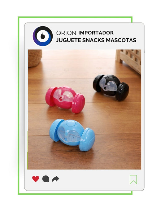 JUGUETE SNACKS PERROS Y GATOS