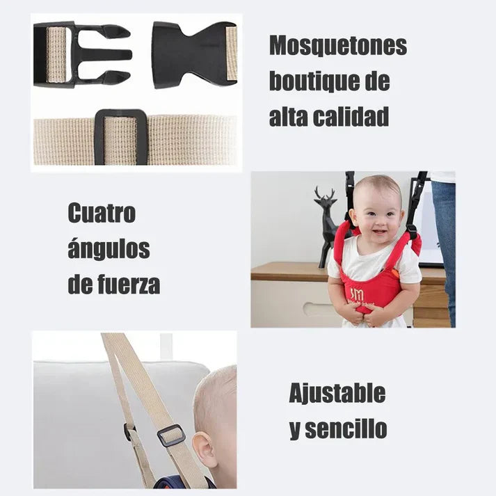 👣 Arnés Para Bebés | Acompaña Sus Primeros Pasos con Comodidad 💙