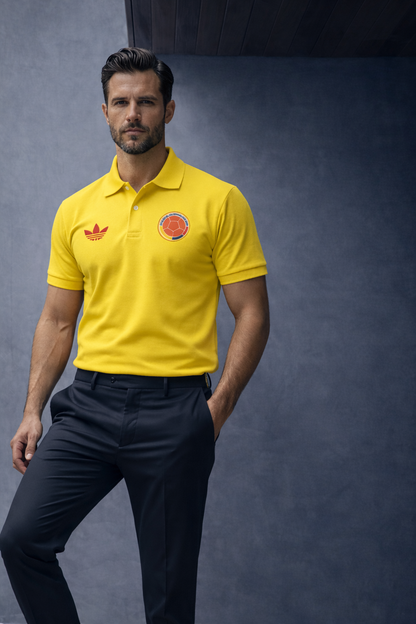 🔥 Buzo Presentación Selección Colombia | Estilo Retro Premium