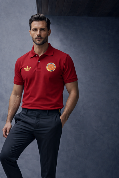 🔥 Buzo Presentación Selección Colombia | Estilo Retro Premium
