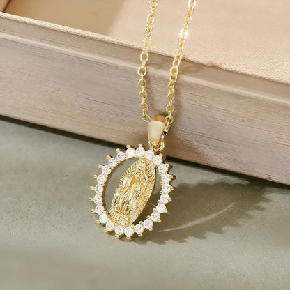 ✨ Collar Virgen María – Protección Divina y Fe en tu Día a Día