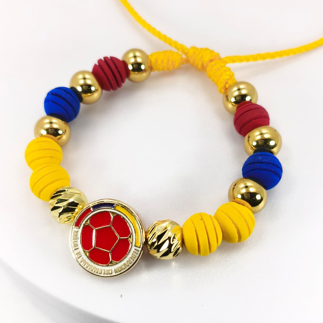 🇨🇴⚽ Manilla Rayo Mundialista Selección Colombia + Caja de Regalo 🎁