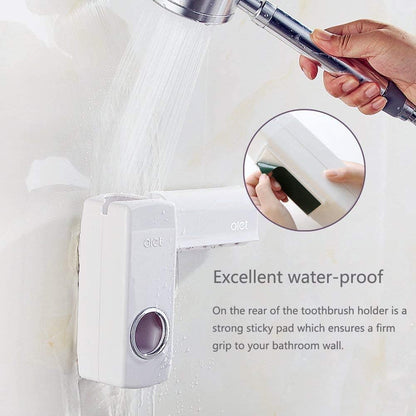 🪥 Dispensador de Crema Dental con Soporte
