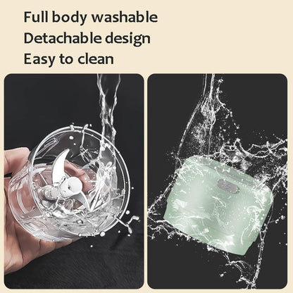 🧄 Picador Eléctrico Manual USB