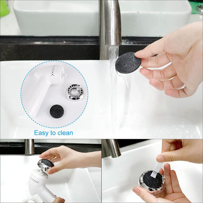 👣✨ Lima Eléctrica Removedora de Callos – Pies Suaves en Minutos