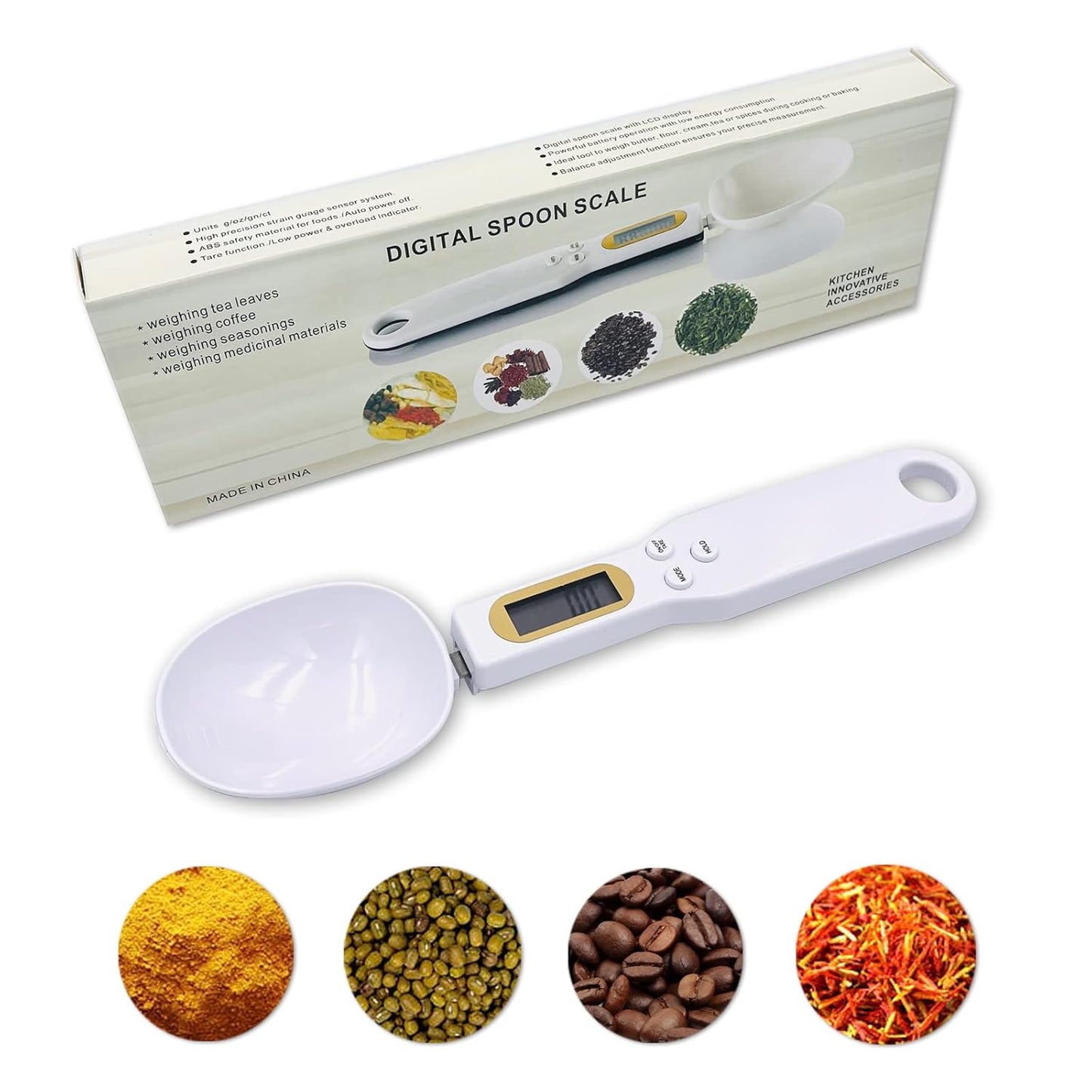 🥄 Cuchara Medidora con Balanza Digital