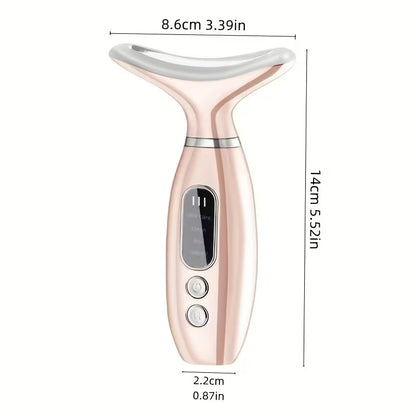 ✨💆‍♀️ Eliminador de Papada Eléctrico Digital – Rostro y Cuello Reafirmado