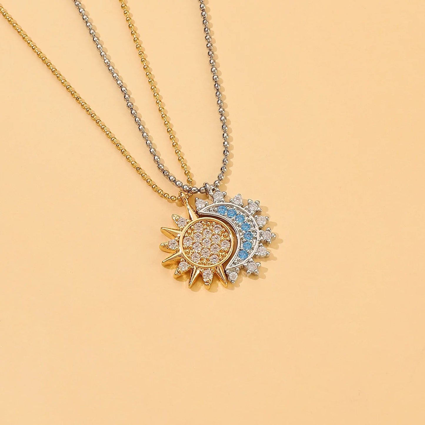 ☀️🌙✨ COLLARES SOL Y LUNA ECLIPSE PAREJA 2X1 – SIEMPRE CONECTADOS ✨🌙☀️