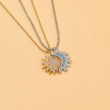 ☀️🌙✨ COLLARES SOL Y LUNA ECLIPSE PAREJA 2X1 – SIEMPRE CONECTADOS ✨🌙☀️