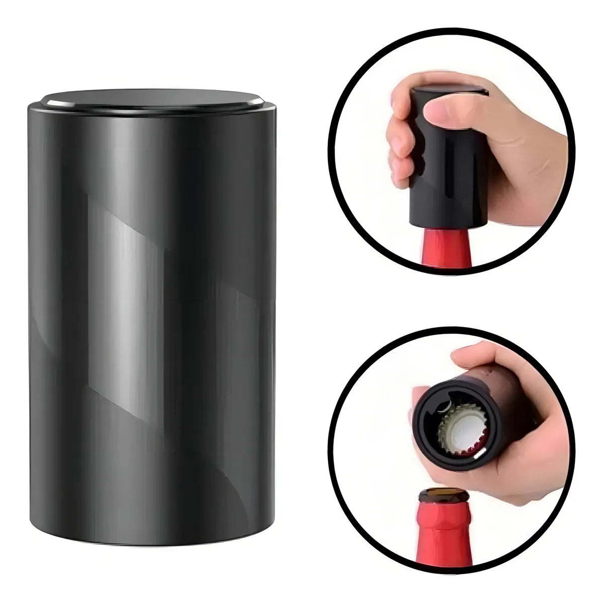 🍻 Destapador Magnético Automático de Lujo 🔥  ✨ La forma más rápida, divertida y elegante de abrir tus cervezas.