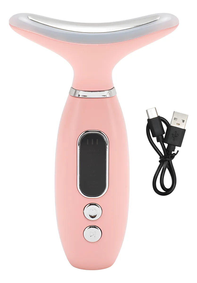 ✨💆‍♀️ Eliminador de Papada Eléctrico Digital – Rostro y Cuello Reafirmado
