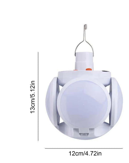 💡☀️ Bombilla Luz LED Solar Expandible