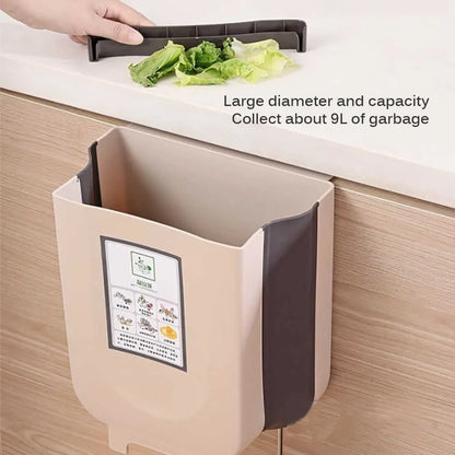🗑 Cubo de Basura Colgante para Gabinete