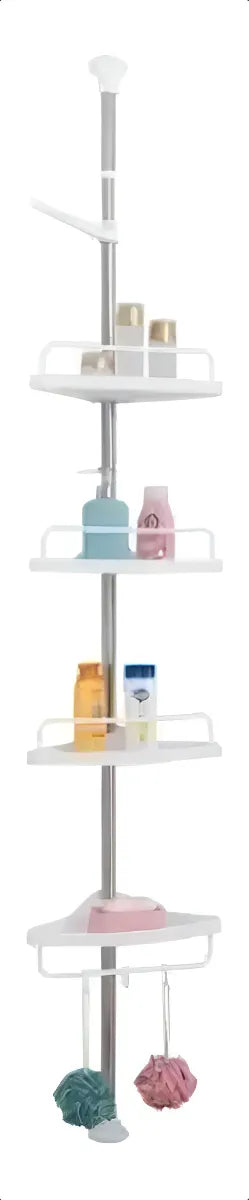 🚿✨ Organizador de Baño Esquinero Metálico