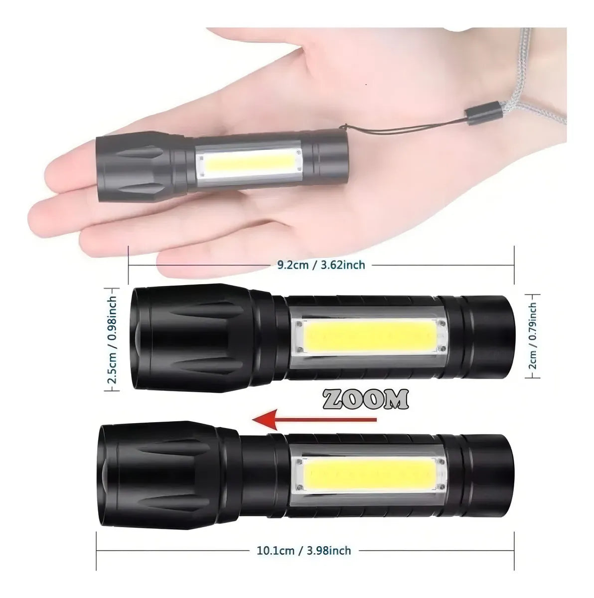 🔦✨ Linterna LED Mini