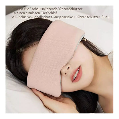 😴🌙 Banda Cubre Ojos para Dormir Anti Ruidos