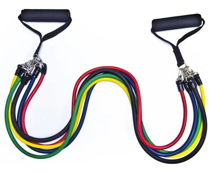 Kit Bandas Elasticas Tubulares Set 11 Piezas