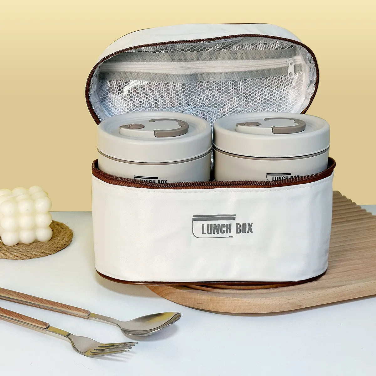 🍱🔥 Lonchera Térmica con 4 Contenedores