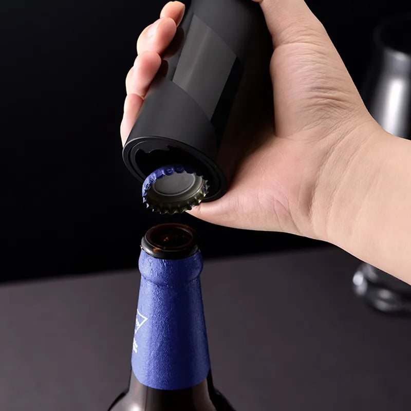 🍻 Destapador Magnético Automático de Lujo 🔥  ✨ La forma más rápida, divertida y elegante de abrir tus cervezas.