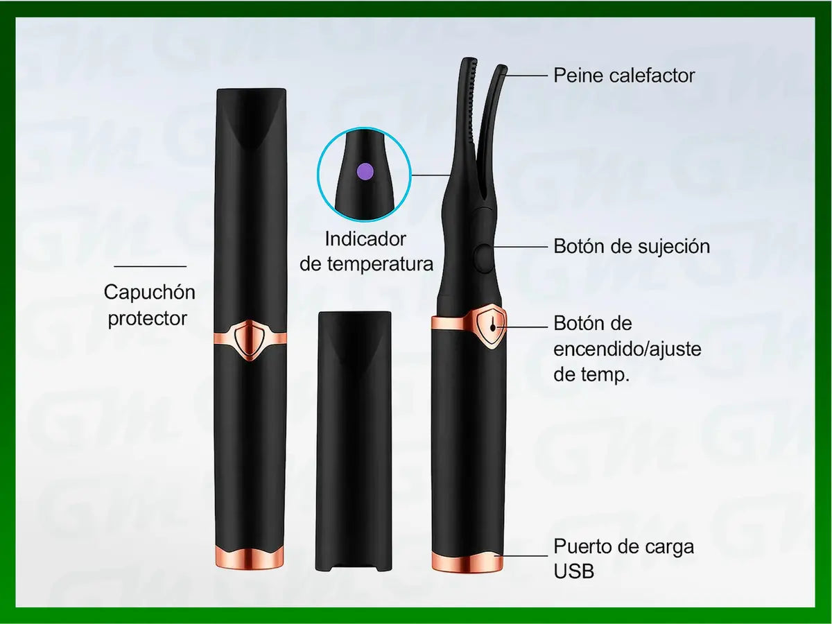 ✨👁️ ENCRESPADOR ELÉCTRICO DE PESTAÑAS – MIRADA IMPACTANTE EN SEGUNDOS 👁️✨