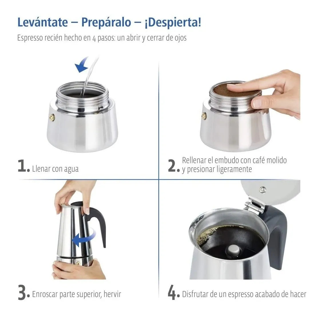 Cafetera Italiana 12 TAZAS ☕