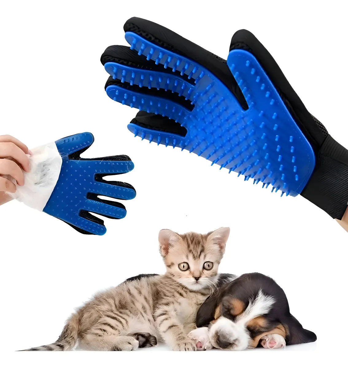 Combo Guante y Collar De Perro