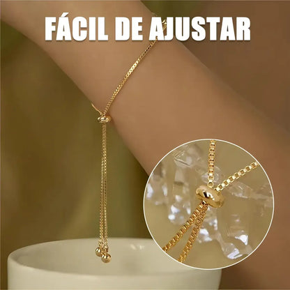 🌷 Pulsera Tulipán Blanca + Caja de Regalo 🎁 Un detalle elegante y delicado que hará sentir especial a esa persona que tanto quieres.