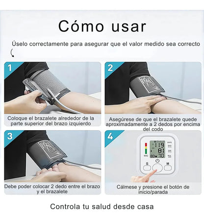 🩺 Tensiómetro Digital que HABLA en Español 🔊