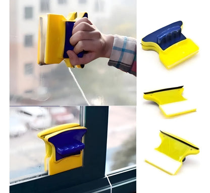 🧲✨ Limpiador de Vidrio Magnético Doble