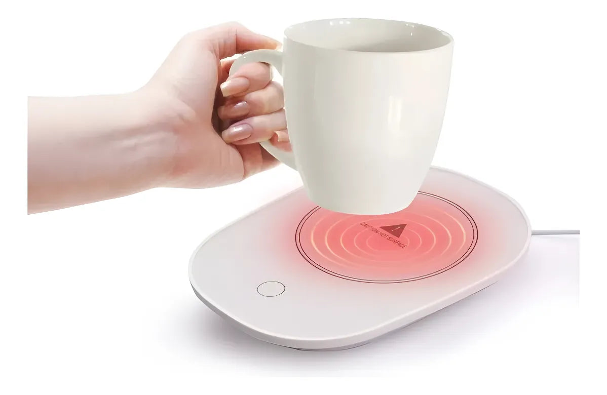 Taza con calentador eléctrico