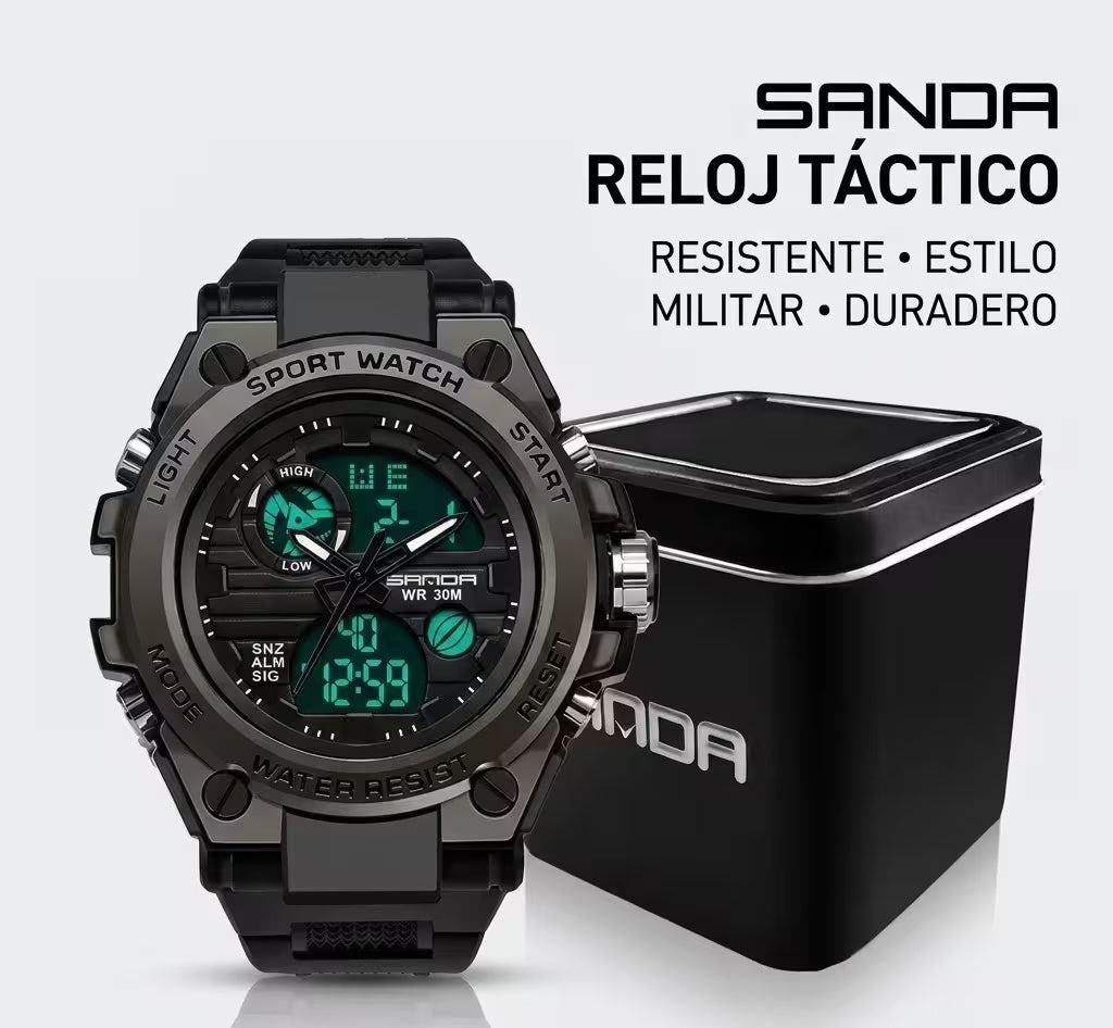 ⌚ Reloj Sanda Original 739 | 50% OFF + Estuche Original 🎁🔥