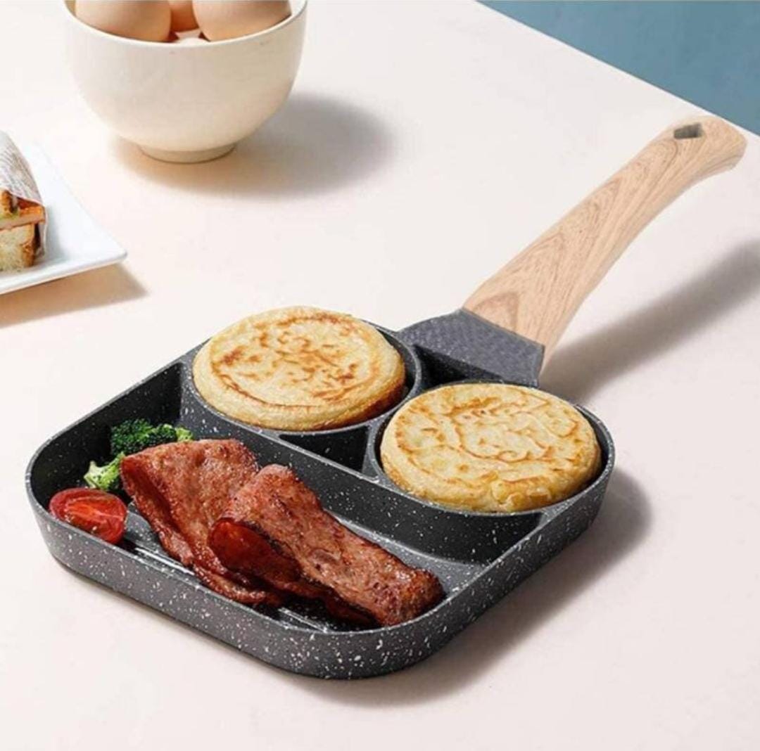 🍳 Sarten Mini 3 Compartimientos