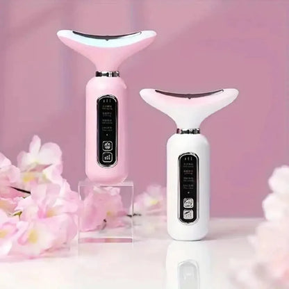 ✨💆‍♀️ Eliminador de Papada Eléctrico Digital – Rostro y Cuello Reafirmado