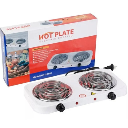 🔥⚡Estufa Eléctrica de Mesa 2 Puestos Hot Plate